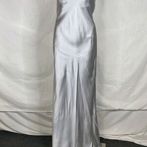 Christopher Esber Silver Maxi Dress